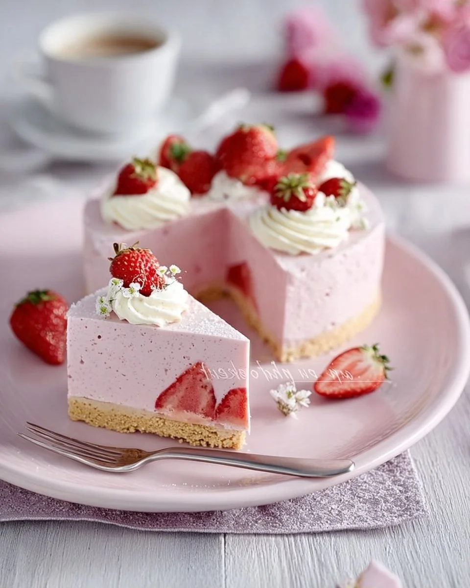Erdbeer-Quark-Kuchen