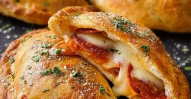 Luftfritteusen-Calzonen für leckere und schnelle Kinder-Pizza